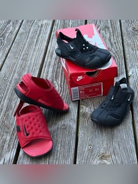 Nike Toddler Boys’ Sunray Sandals Size 8c